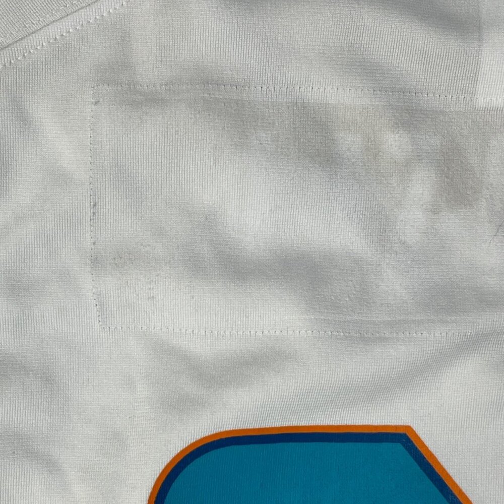 Nike NFL Miami Dolphins Jersey Shirt READ Size XL YOUTH SIZE STAINS - Picture 6 of 11